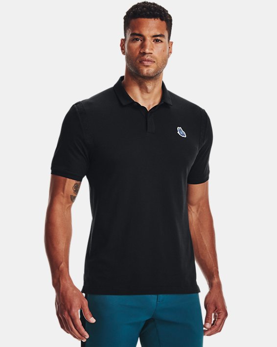 Men's Curry Icon Polo, Black, pdpMainDesktop image number 0